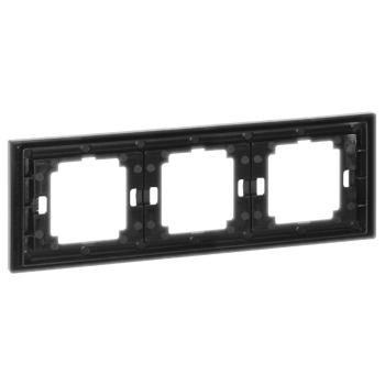 RAMKA POTRÓJNA ONYX ORNO OR-OE-7520/3/B IP20 10szt