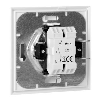 ŁĄCZNIK JEDNOBIEGUNOWY PODTYNKOWY LUNA ORNO OR-OE-7600/W 10A IP20 10szt