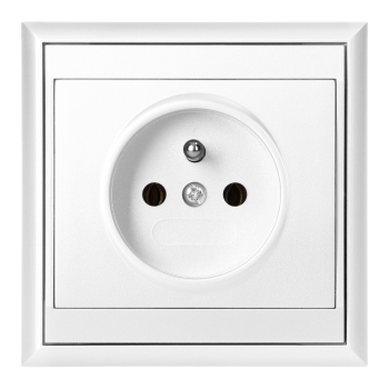 GNIAZDO POJEDYNCZE PODTYNKOWE LUNA ORNO OR-OE-7605/W 2P+Z IP20 10szt