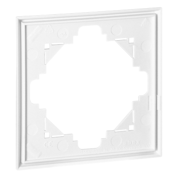 RAMKA POJEDYNCZA LUNA ORNO OR-OE-7620/W IP20 10szt