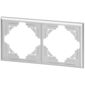 RAMKA PODWÓJNA LUNA ORNO OR-OE-7620/2/G IP20 5szt