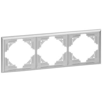 RAMKA POTRÓJNA LUNA ORNO OR-OE-7620/3/G IP20 5szt