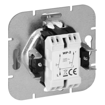 ŁĄCZNIK ŚWIECZNIKOWY Z PODŚWIETLENIEM PODTYNKOWY PEARL ORNO OR-OE-7701/P/G 10A IP20 10szt