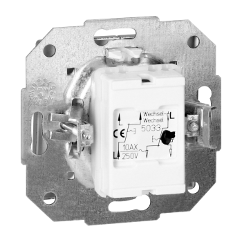 ŁĄCZNIK SCHODOWY PODWÓJNY PODTYNKOWY PEARL ORNO OR-OE-7702/2/A 10A IP20
