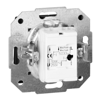 ŁĄCZNIK SCHODOWY PODWÓJNY PODTYNKOWY PEARL ORNO OR-OE-7702/2/B 10A IP20