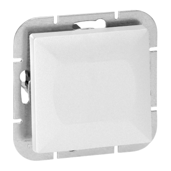 ŁĄCZNIK KRZYŻOWY Z PODŚWIETLENIEM PODTYNKOWY PEARL ORNO OR-OE-7703/P/W 10A IP20