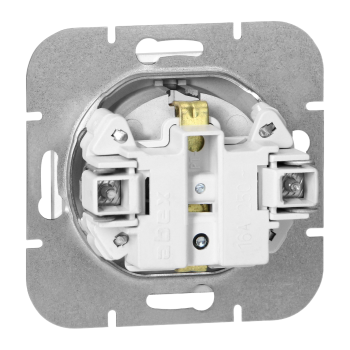 GNIAZDO POJEDYNCZE PODTYNKOWE PEARL ORNO OR-OE-7705(GS)/W SCHUKO IP20 10szt