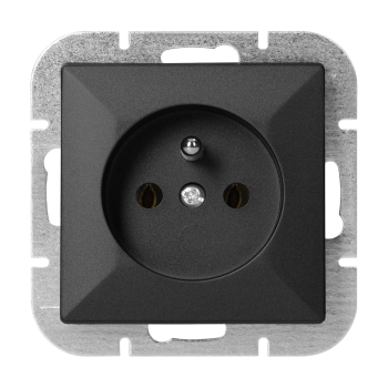 GNIAZDO POJEDYNCZE PODTYNKOWE PEARL ORNO OR-OE-7705/B IP20 10szt