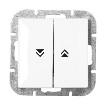 ŁĄCZNIK ROLETOWY PODTYNKOWY PEARL ORNO OR-OE-7708/W 10A IP20