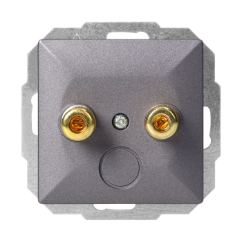 GNIAZDO GŁOŚNIKOWE PEARL ORNO OR-OE-7711/A IP20