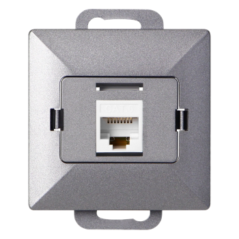 GNIAZDO POJEDYNCZE RJ45 CAT. 5 PODTYNKOWE PEARL ORNO OR-OE-7715/A IP20