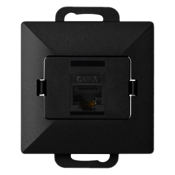 GNIAZDO POJEDYNCZE RJ45 CAT. 5 PODTYNKOWE PEARL ORNO OR-OE-7715/B IP20