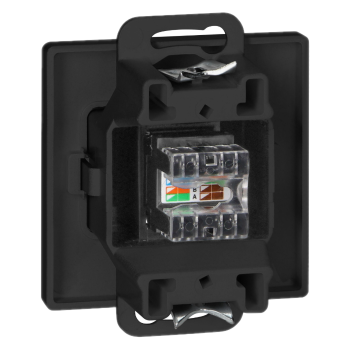 GNIAZDO POJEDYNCZE RJ45 CAT. 5 PODTYNKOWE PEARL ORNO OR-OE-7715/B IP20