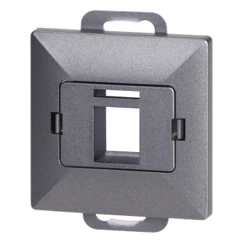 PŁYTKA CZOŁOWA + POJEDYNCZY ADAPTER RJ45 PODTYNKOWY PEARL ORNO OR-OE-7717/A IP20