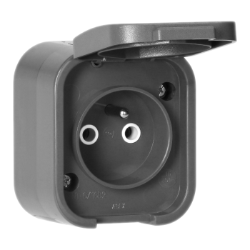 GNIAZDO POJEDYNCZE NATYNKOWE ORNO OR-OE-7805/G IP54 10 szt