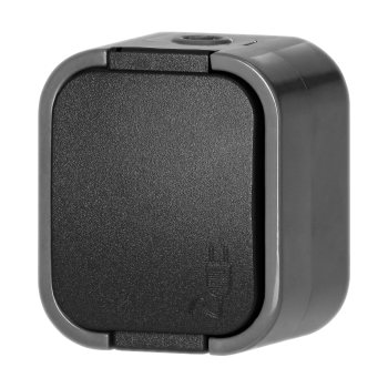 GNIAZDO POJEDYNCZE NATYNKOWE ORNO OR-OE-7805(GS)/GB SCHUKO IP54 10 szt