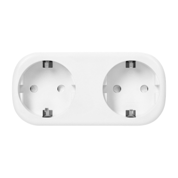 ROZGAŁĘŹNIK PODWÓJNY Tuya Smart Wi-Fi ORNO OR-SH-17510(GS)/W SCHUKO