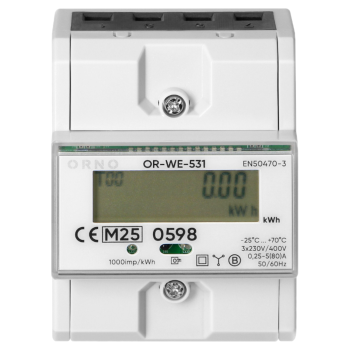 LICZNIK ENERGII 3-FAZOWY ORNO OR-WE-531 80A MID