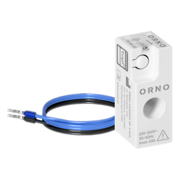 PRZEKŁADNIK PRĄDOWY 1-FAZOWY Z REJESTRACJĄ POMIARU ORNO OR-WE-532 250V/63A TUYA WIFI