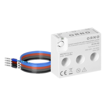 PRZEKŁADNIK PRĄDOWY 3-FAZOWY Z REJESTRACJĄ POMIARU ORNO OR-WE-533 440V/63A TUYA WIFI
