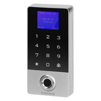 ZAMEK SZYFROWY DOTYKOWY ORNO OR-ZS-829 WIFI TUYA CZYTNIK RFID + CZYTNIK LINII PAPILARNYCH IP68