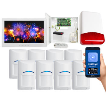 SYSTEM ALARMOWY PARADOX EVO 192 8 CZUJEK Bosch TM70 TI700 IP180