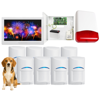 SYSTEM ALARMOWY PARADOX EVO 192 8 CZUJEK Bosch Pet 20kg TM70 TI700