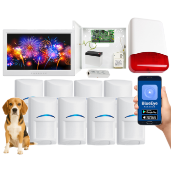 SYSTEM ALARMOWY PARADOX EVO 192 8 CZUJEK Bosch Pet 20kg TM70 TI700 IP180