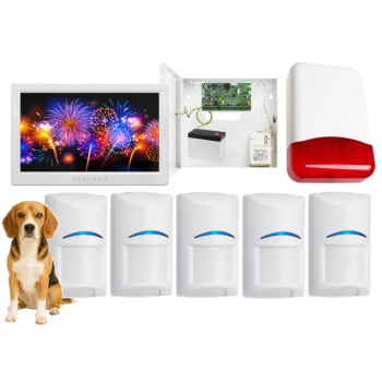 SYSTEM ALARMOWY PARADOX EVO 192 5 CZUJEK Bosch Pet 20kg TM70 TI700