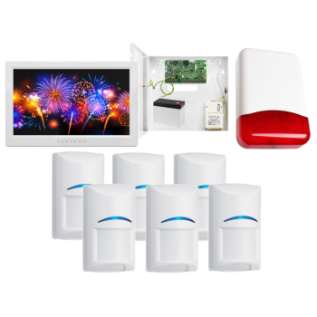 SYSTEM ALARMOWY PARADOX EVO 192 6 CZUJEK Bosch TM70 TI700