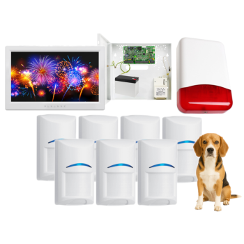 SYSTEM ALARMOWY PARADOX EVO 192 7 CZUJEK Bosch Pet 20kg TM70 TI700