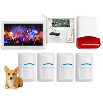 SYSTEM ALARMOWY PARADOX SPECTRA SP6000+ 4x Bosch Pet 20kg TM70 TI700