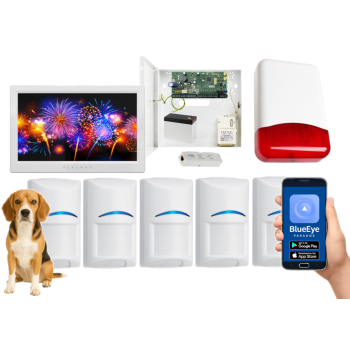 SYSTEM ALARMOWY PARADOX SPECTRA SP6000+ 5 CZUJEK Bosch Pet 20kg TM70 TI700 IP180