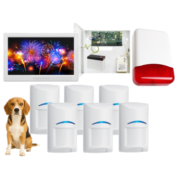 SYSTEM ALARMOWY PARADOX SPECTRA SP6000 6 CZUJEK Bosch Pet 20kg TM70 TI700