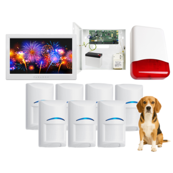 SYSTEM ALARMOWY PARADOX SPECTRA SP6000+ 7 CZUJEK Bosch Pet 20kg TM70 TI700
