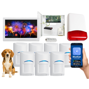 SYSTEM ALARMOWY PARADOX SPECTRA SP6000+ 7 CZUJEK Bosch Pet 20kg TM70 TI700 IP180