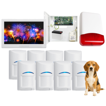 SYSTEM ALARMOWY PARADOX SPECTRA SP6000+ 8 CZUJEK Bosch Pet 20kg TM70 TI700