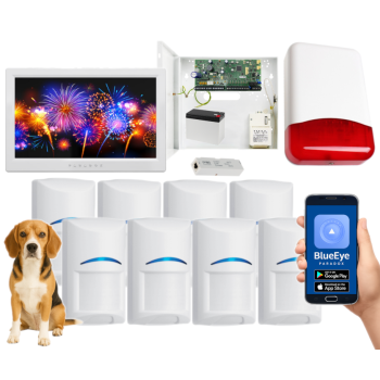 SYSTEM ALARMOWY PARADOX SPECTRA SP6000+ 8 CZUJEK Bosch Pet 20kg TM70 TI700 IP180