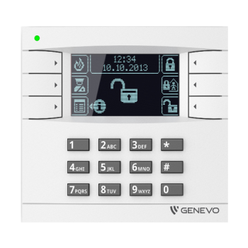 GENEVO PRiMA LCD WH-BK