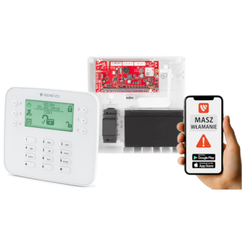 SYSTEM ALARMOWY GENEVO PRiMA64LTE WL BOX + PRiMA LCD SL