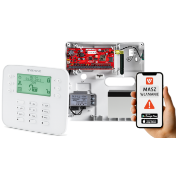 SYSTEM ALARMOWY GENEVO PRiMA64Q LCD SL