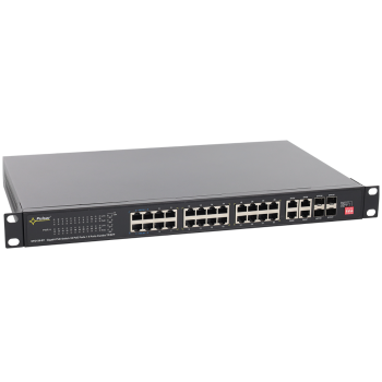 28-PORTOWY SWITCH PoE PULSAR SFG128-BT DO 24 KAMER IP