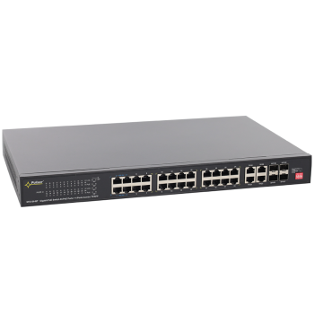 28-PORTOWY SWITCH PoE PULSAR SFG128-BT DO 24 KAMER IP