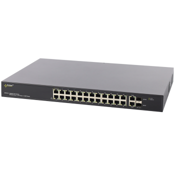24-PORTOWY SWITCH PoE PULSAR SFG124 DO 24 kamer IP