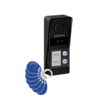 DOMOFON DWURODZINNY ORNO OR-DOM-RD-938/B CZYTNIK RFID Unique 125kHz