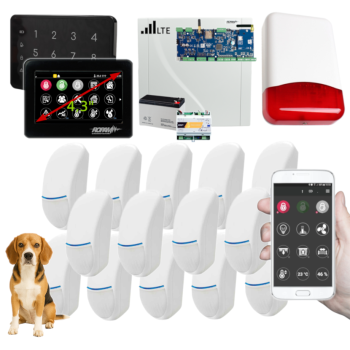 SYSTEM ALARMOWY ROPAM NeoLTE-IP-64 TPR-4BS-P TK-4B + 14 CZUJEK BINGO Plus
