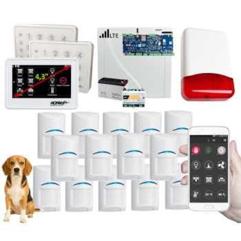 SYSTEM ALARMOWY ROPAM NeoLTE-IP-64 TPR-4WS-P 2x TK-4W + 14 CZUJEK BOSCH PET