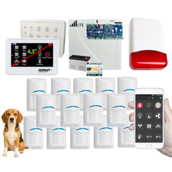 SYSTEM ALARMOWY ROPAM NeoLTE-IP-64 TPR-4WS-P TK-4W + 14 CZUJEK BOSCH PET