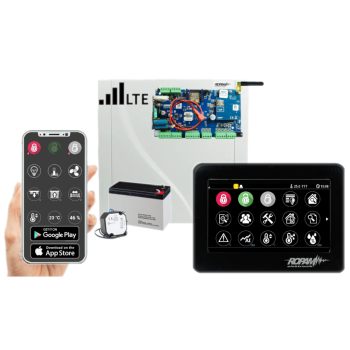 SYSTEM ALARMOWY ROPAM NeoLTE-IP-PS-SET + PANEL DOTYKOWY TPR-4BS-P 4'' LCD 7Ah
