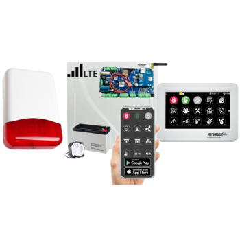 SYSTEM ALARMOWY ROPAM NeoLTE-IP-PS + PANEL DOTYKOWY TPR-4WS-P 4'' LCD + TI700 7Ah